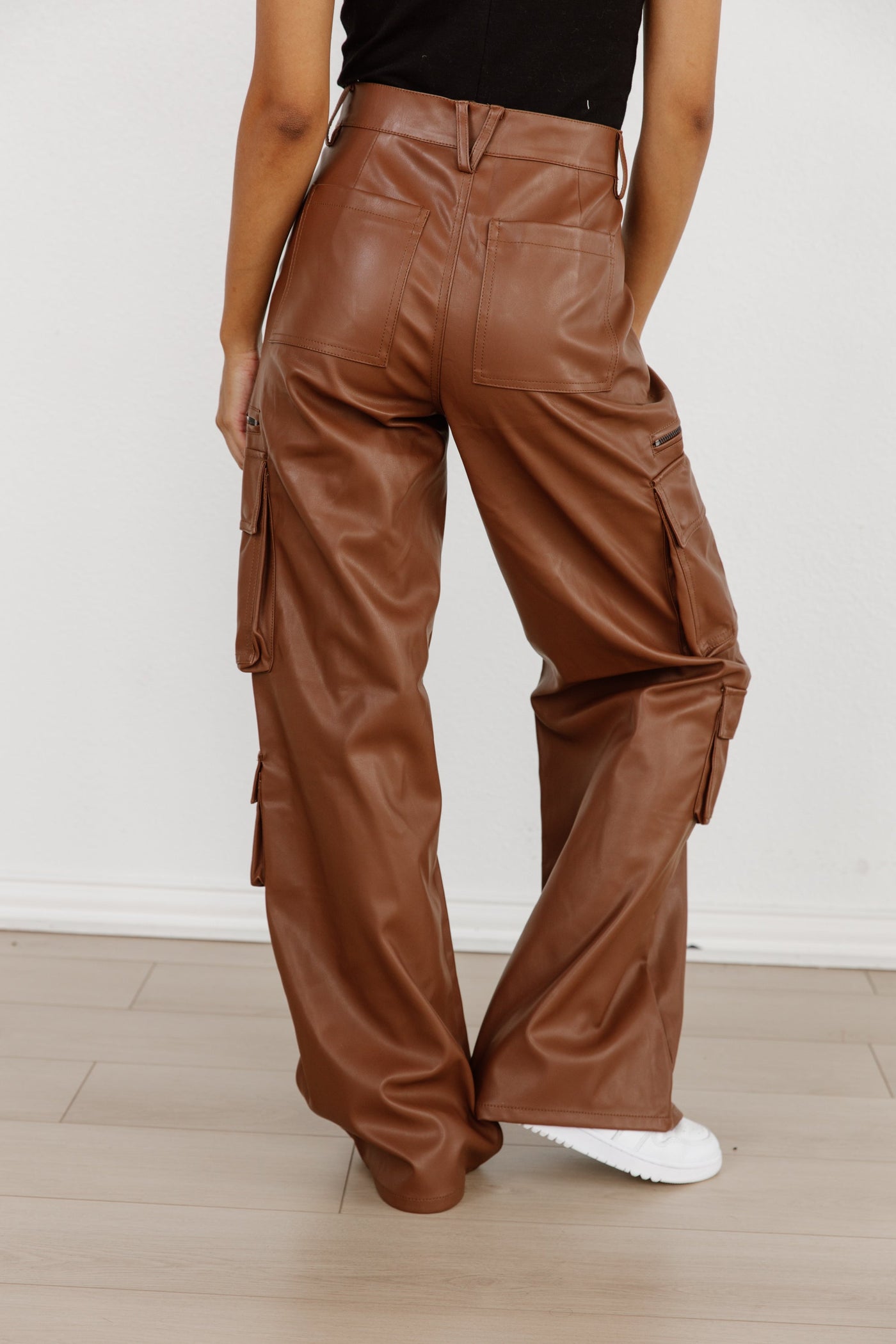 SWEET & SLEEK WIDE-LEG CARGOS