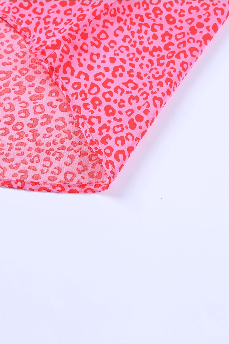 SOPHIA LEOPARD PRINT LONG SLEEVE TOP IN PINK