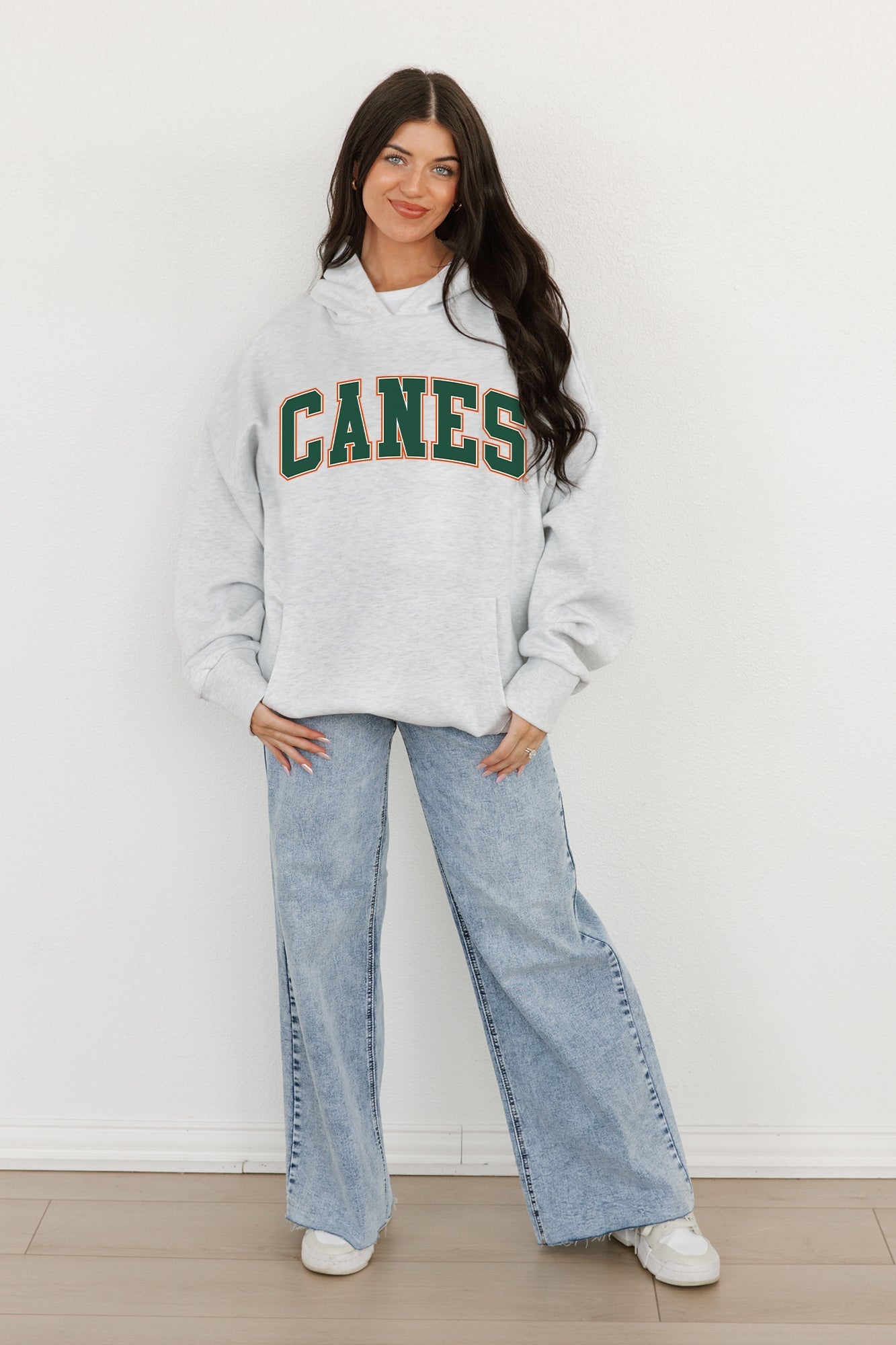 MIAMI HURRICANES Winning Look Oversized Hoodie By Madi Prewett Troutt