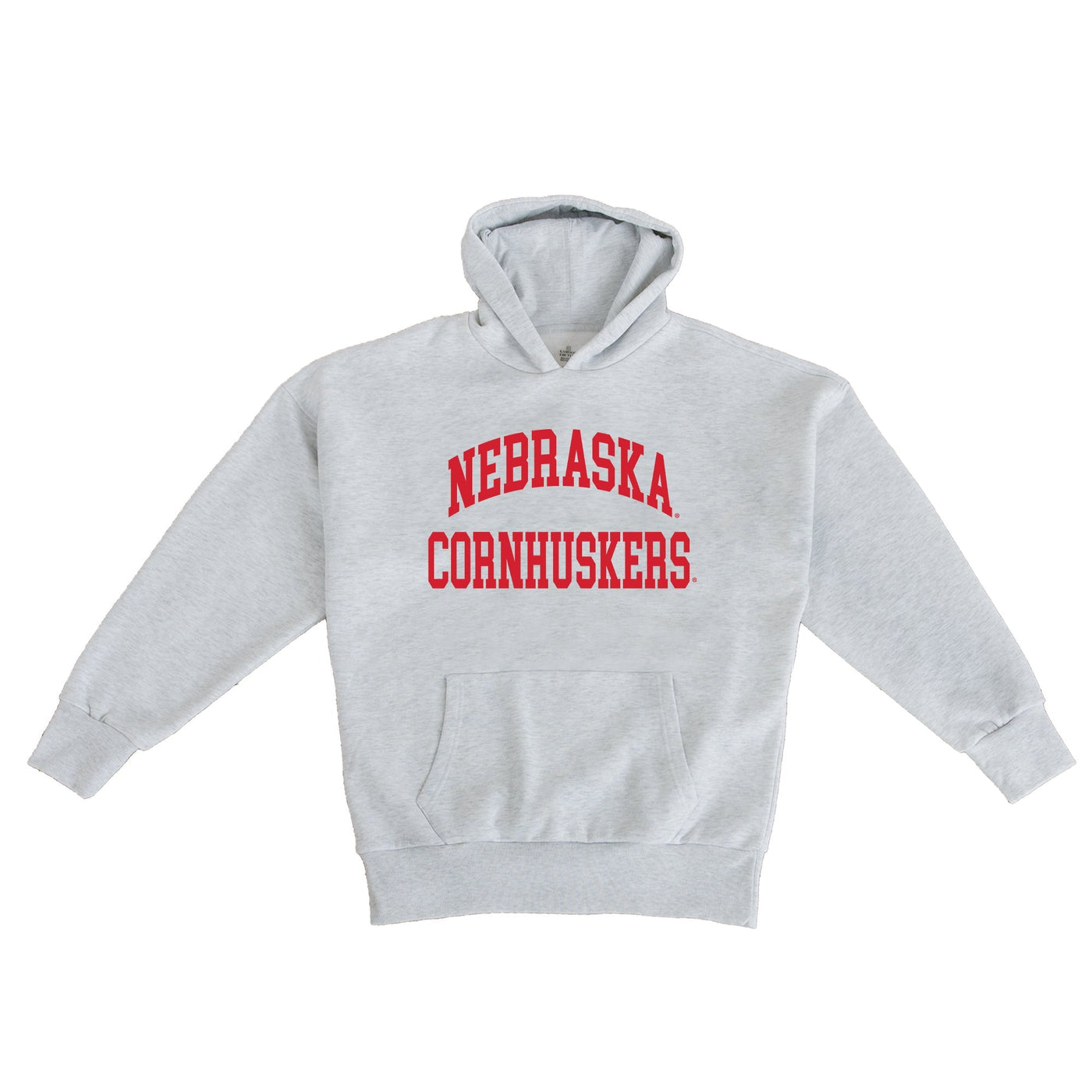 NEBRASKA CORNHUSKERS All-Star Style Oversized Hoodie By Madi Prewett Troutt
