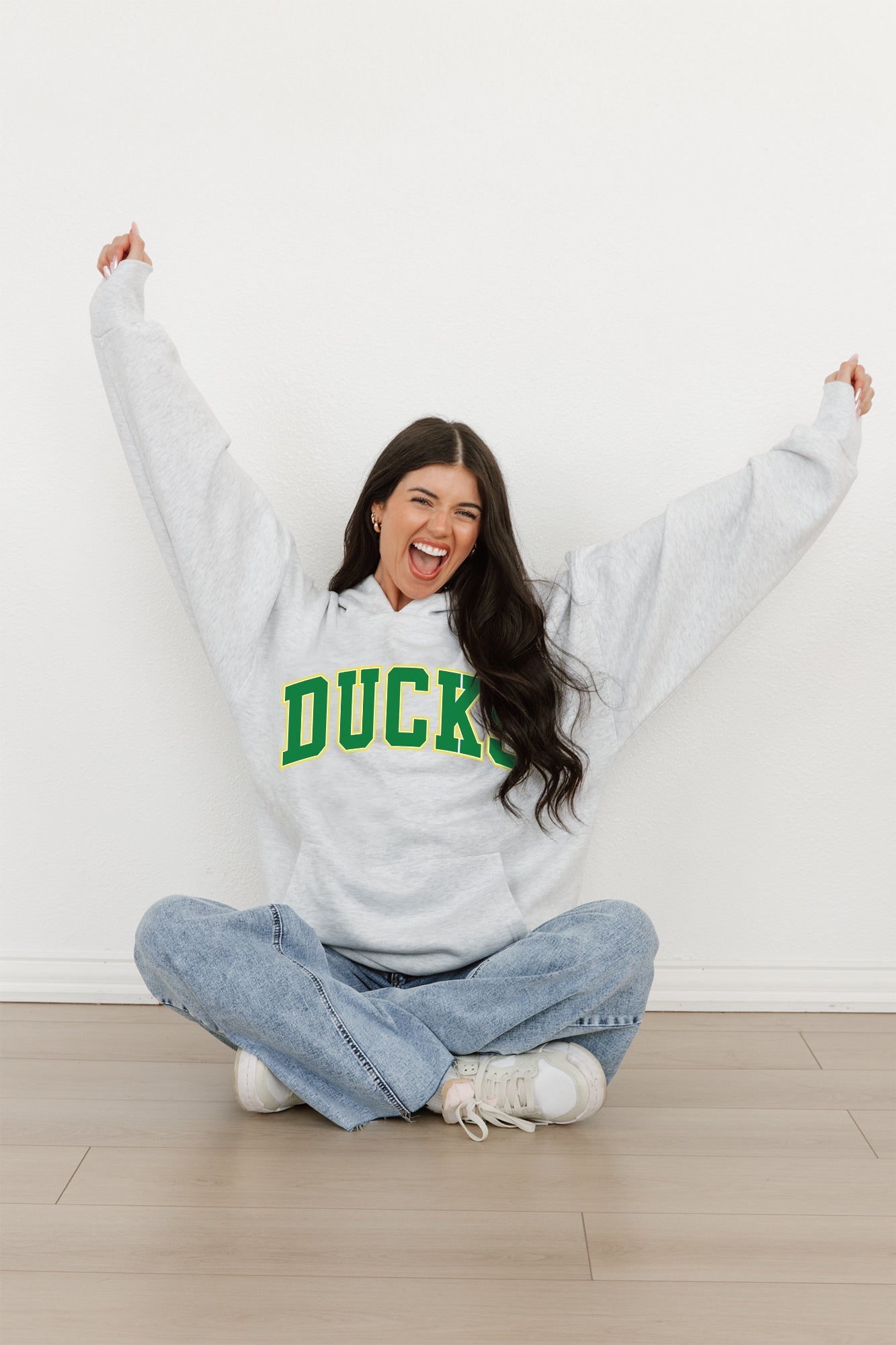 OREGON DUCKS Winning Look Oversized Hoodie By Madi Prewett Troutt
