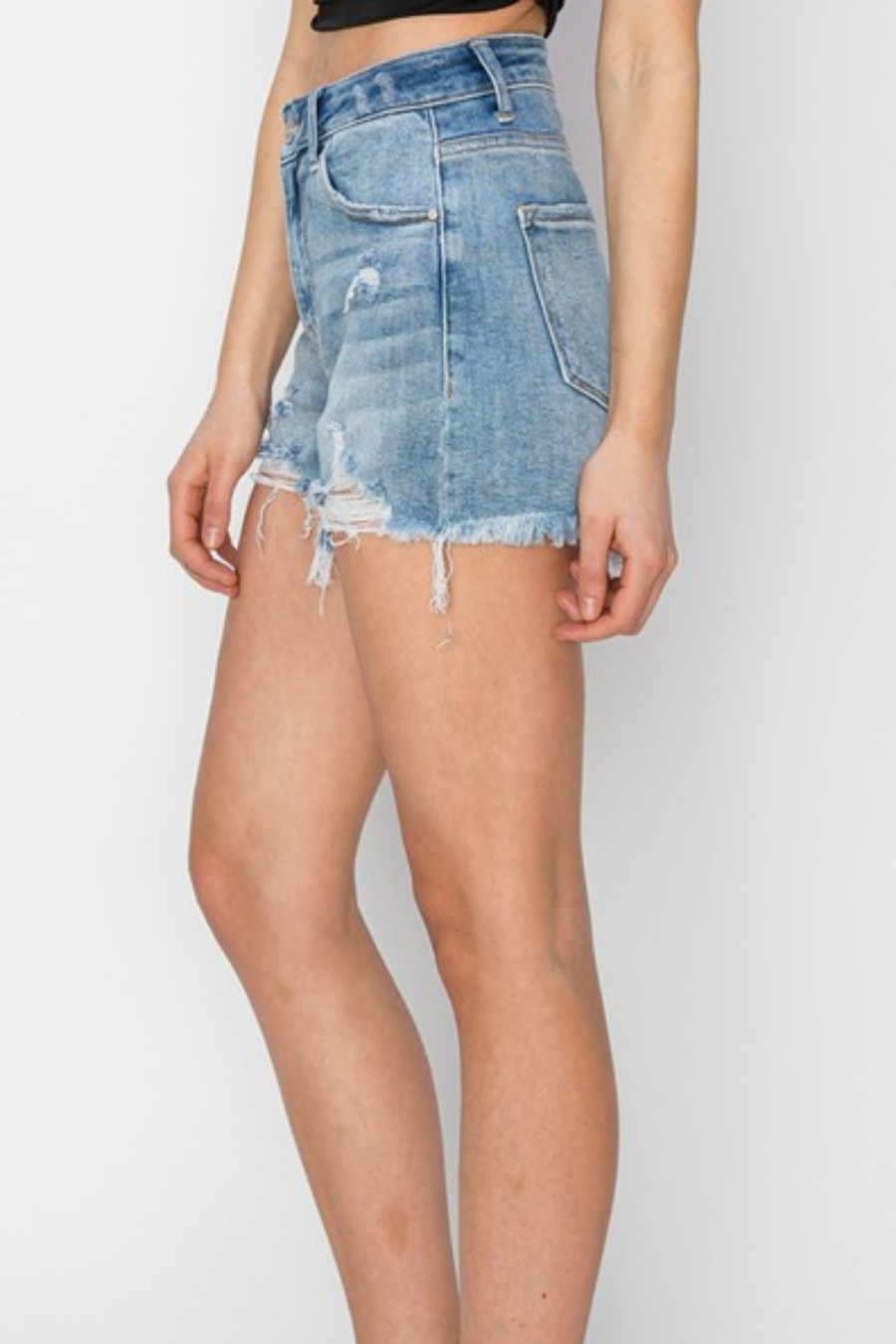 EASY BREEZY DENIM SHORTS