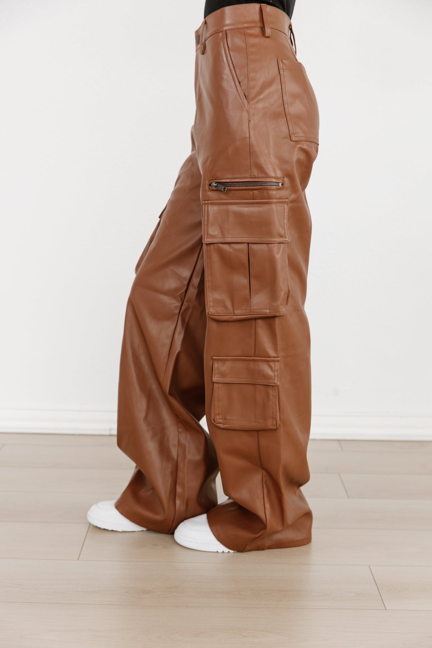 SWEET & SLEEK WIDE-LEG CARGOS