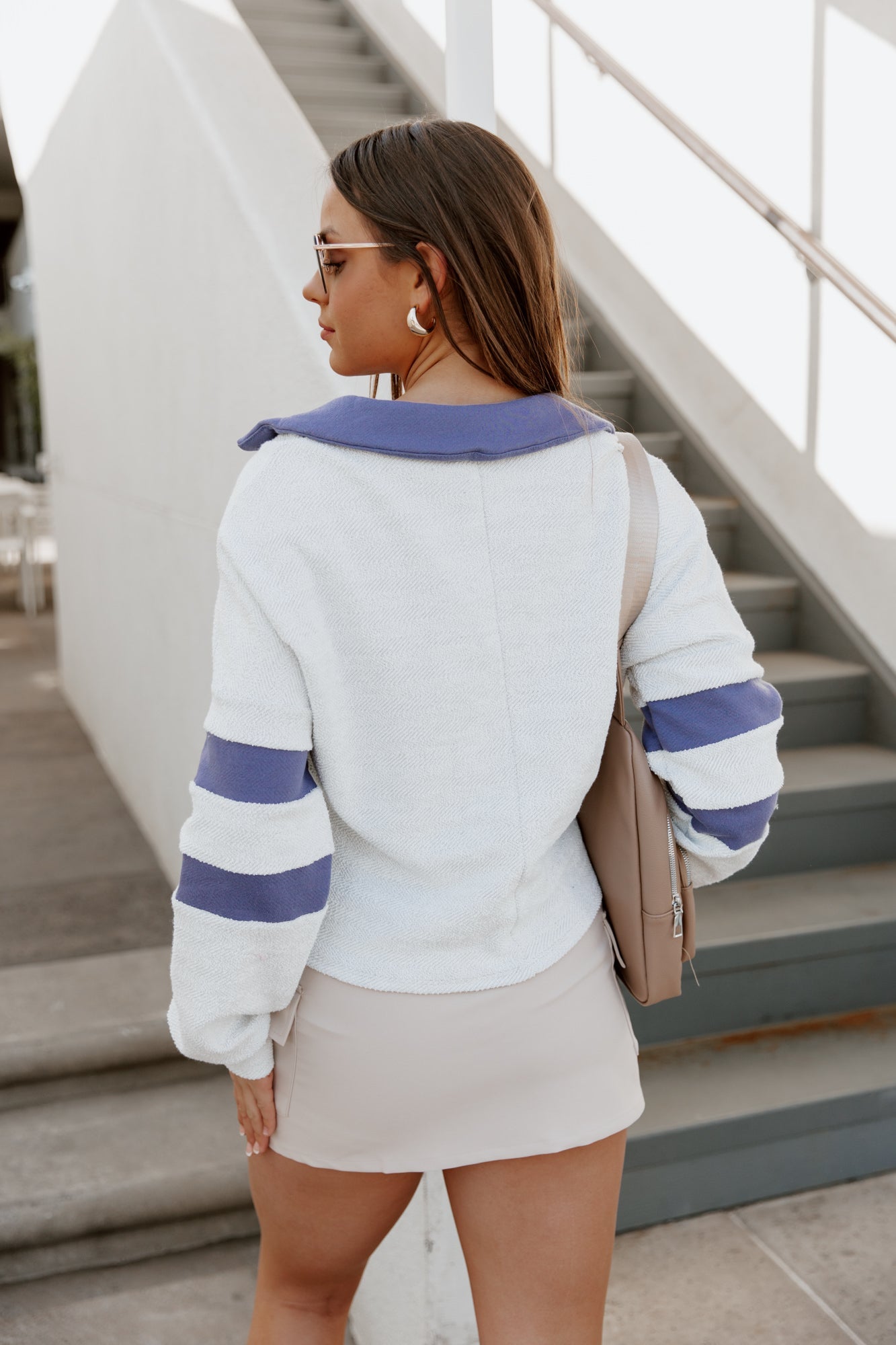 HARBOR HORIZON LONG SLEEVE TOP
