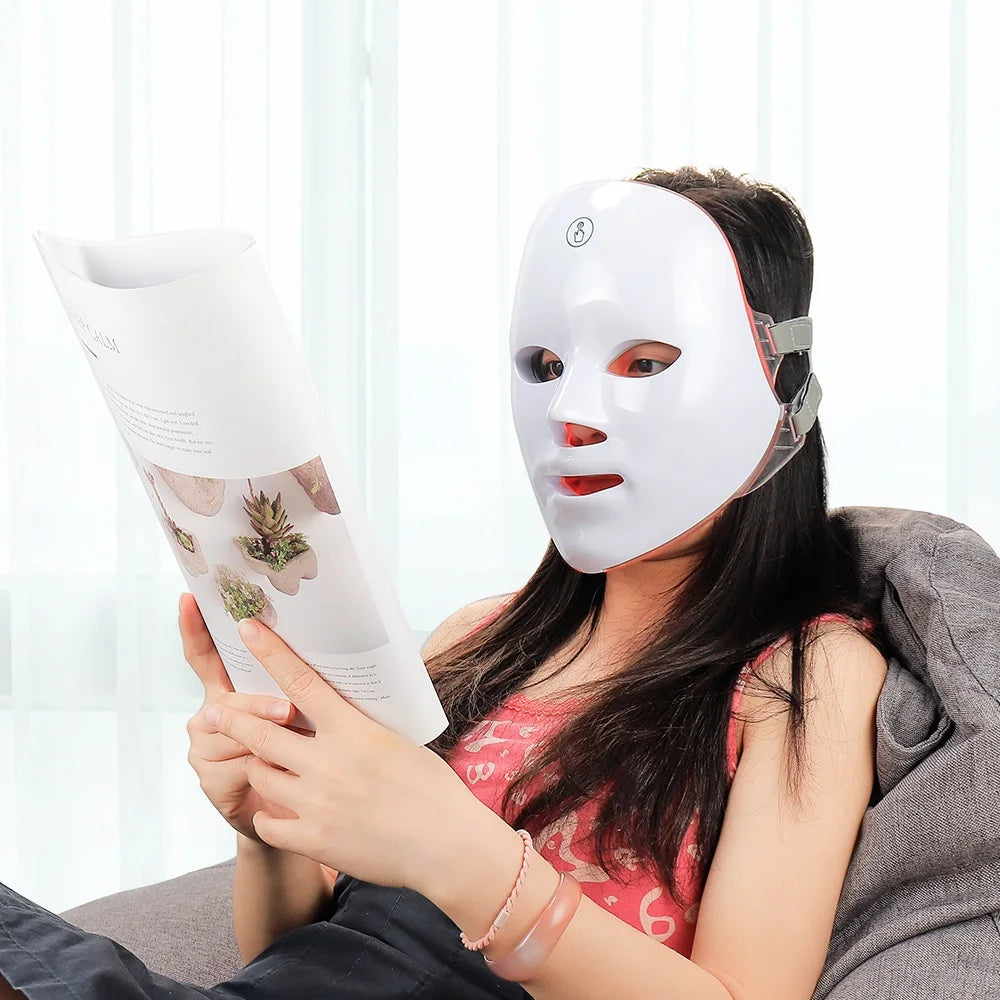 Rechargeable Facial LED Mask - Virelles