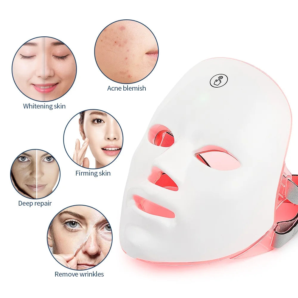 Rechargeable Facial LED Mask - Virelles