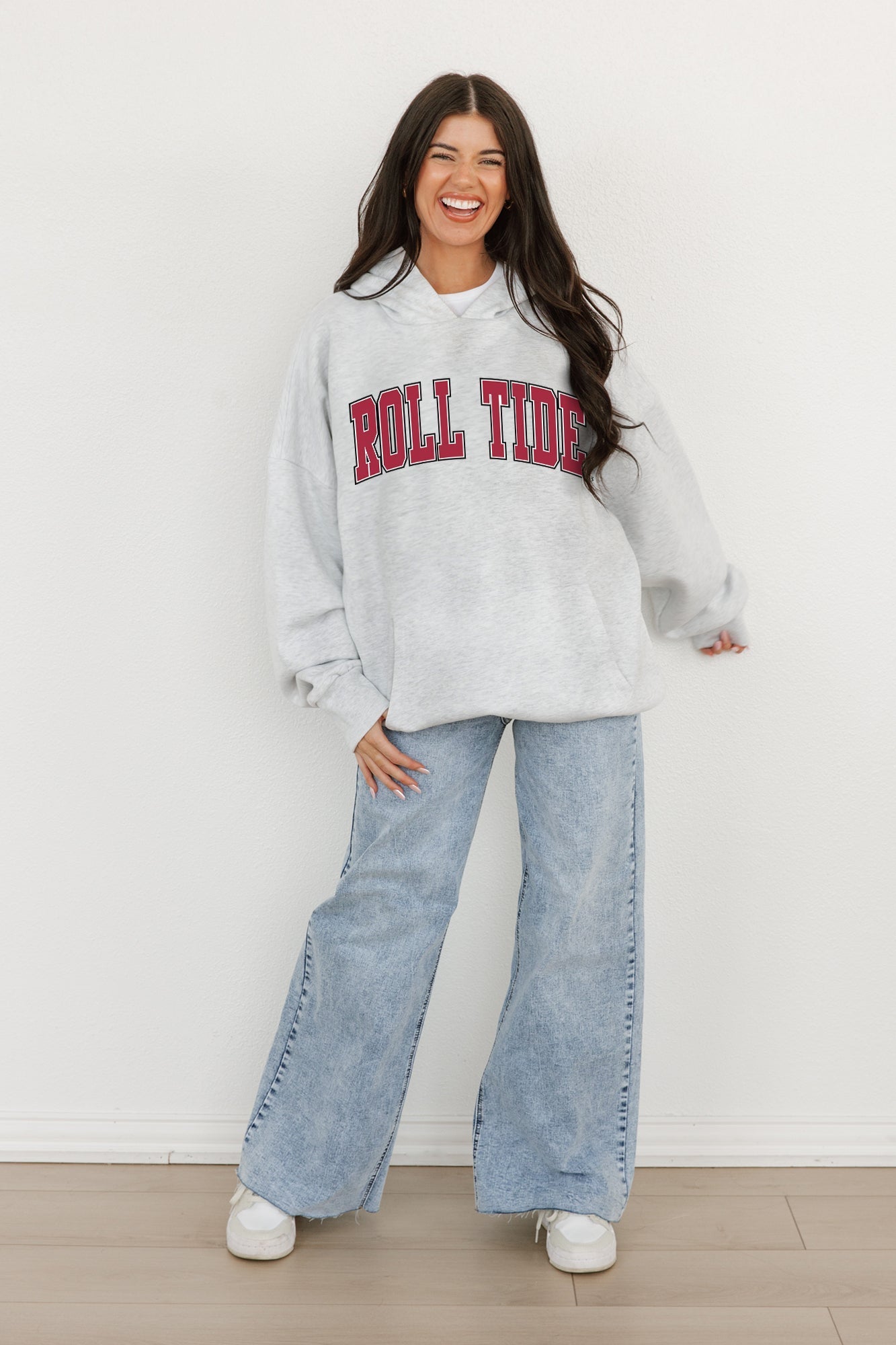 ALABAMA CRIMSON TIDE Winning Look Oversized Hoodie By Madi Prewett Troutt