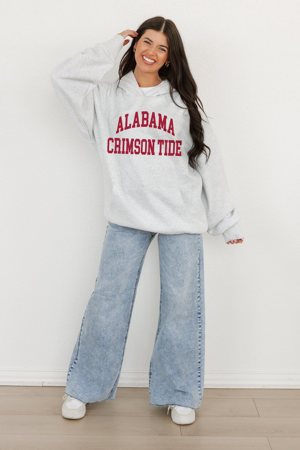 ALABAMA CRIMSON TIDE All-Star Style Oversized Hoodie By Madi Prewett Troutt
