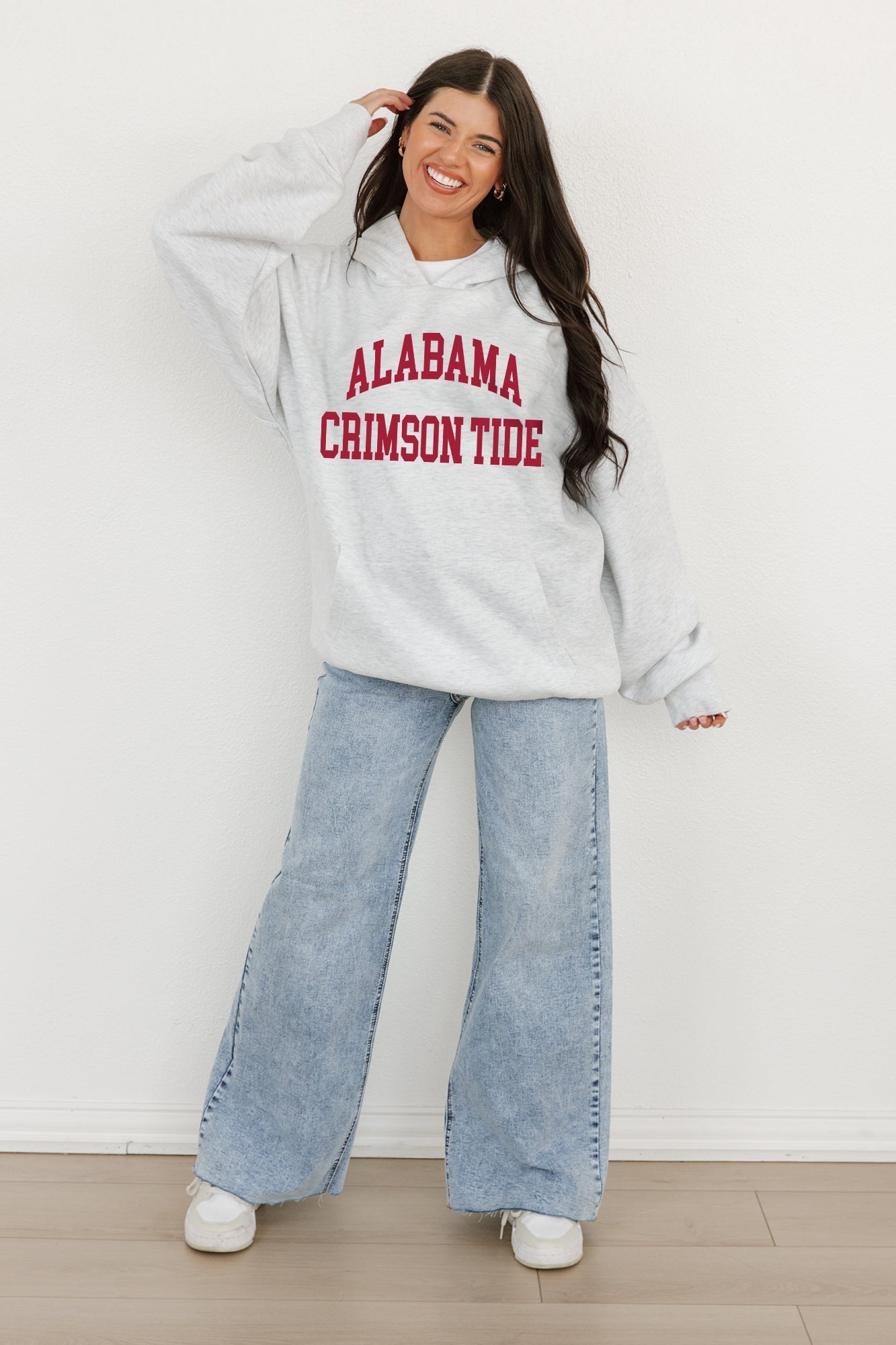 ALABAMA CRIMSON TIDE All-Star Style Oversized Hoodie By Madi Prewett Troutt