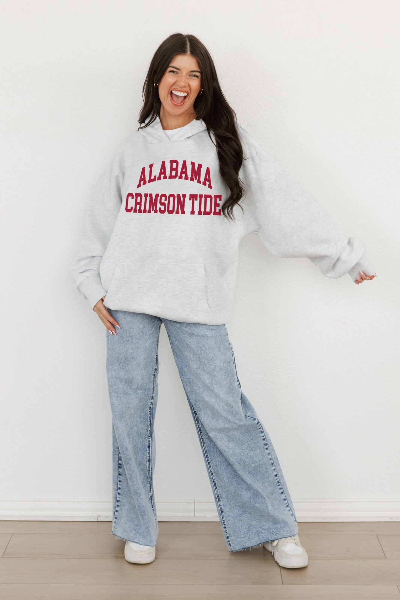 ALABAMA CRIMSON TIDE All-Star Style Oversized Hoodie By Madi Prewett Troutt