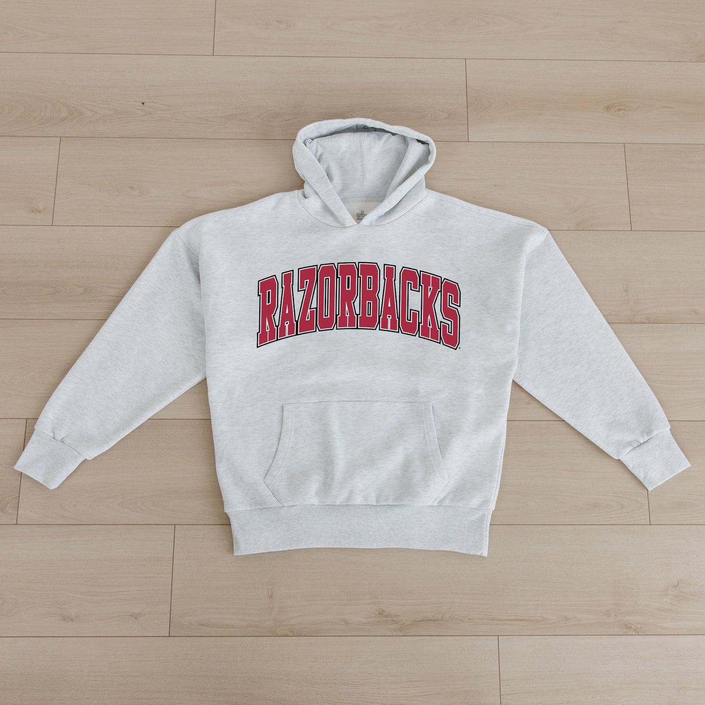 ARKANSAS RAZORBACKS Winning Look Oversized Hoodie By Madi Prewett Troutt