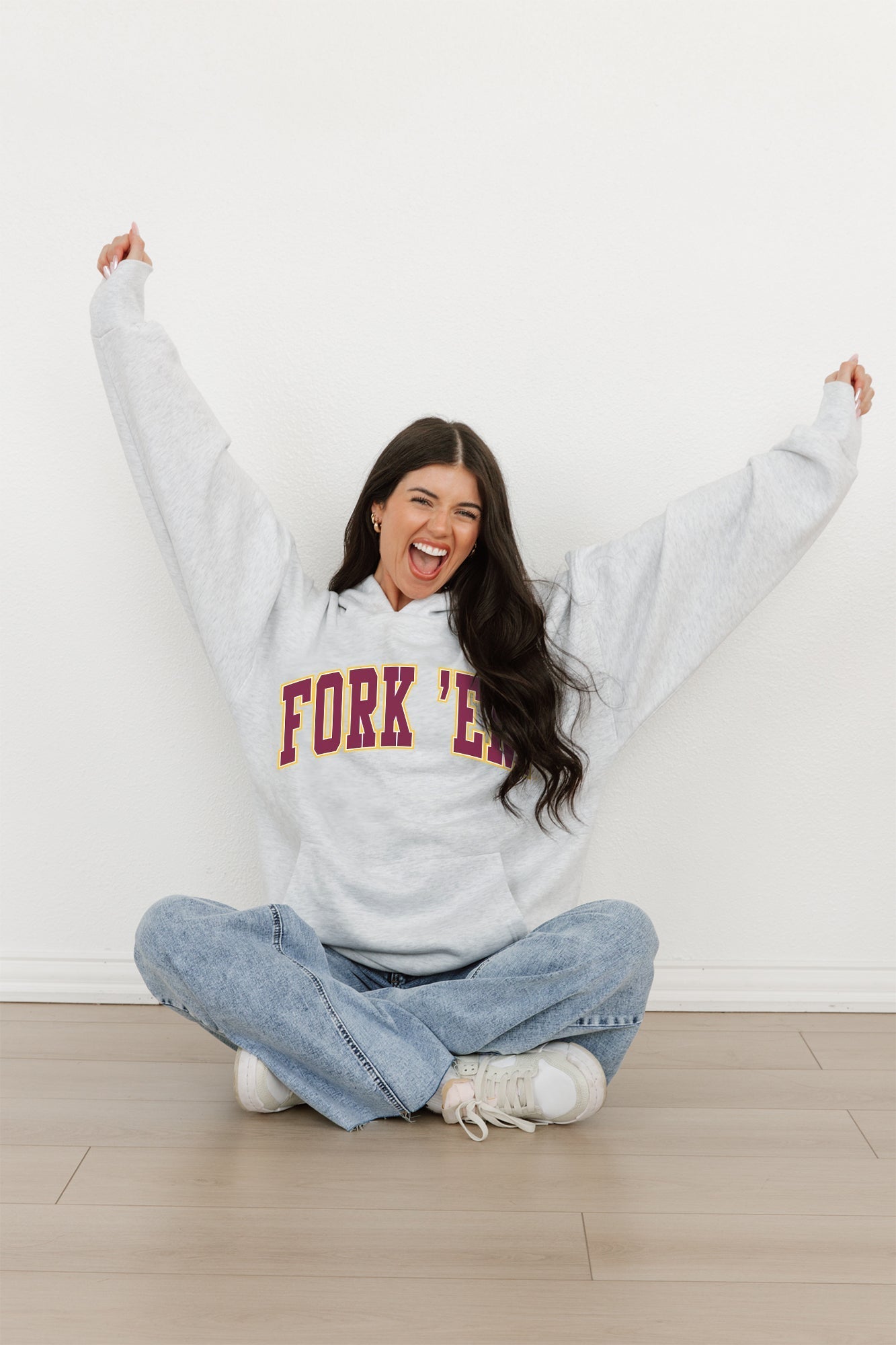 ARIZONA STATE SUN DEVILS Winning Look Oversized Hoodie By Madi Prewett Troutt