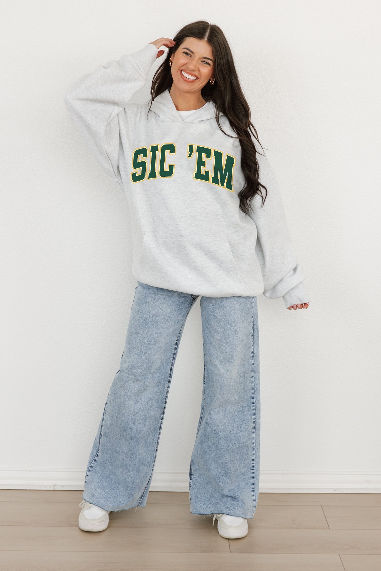 BAYLOR BEARS Winning Look Oversized Hoodie By Madi Prewett Troutt