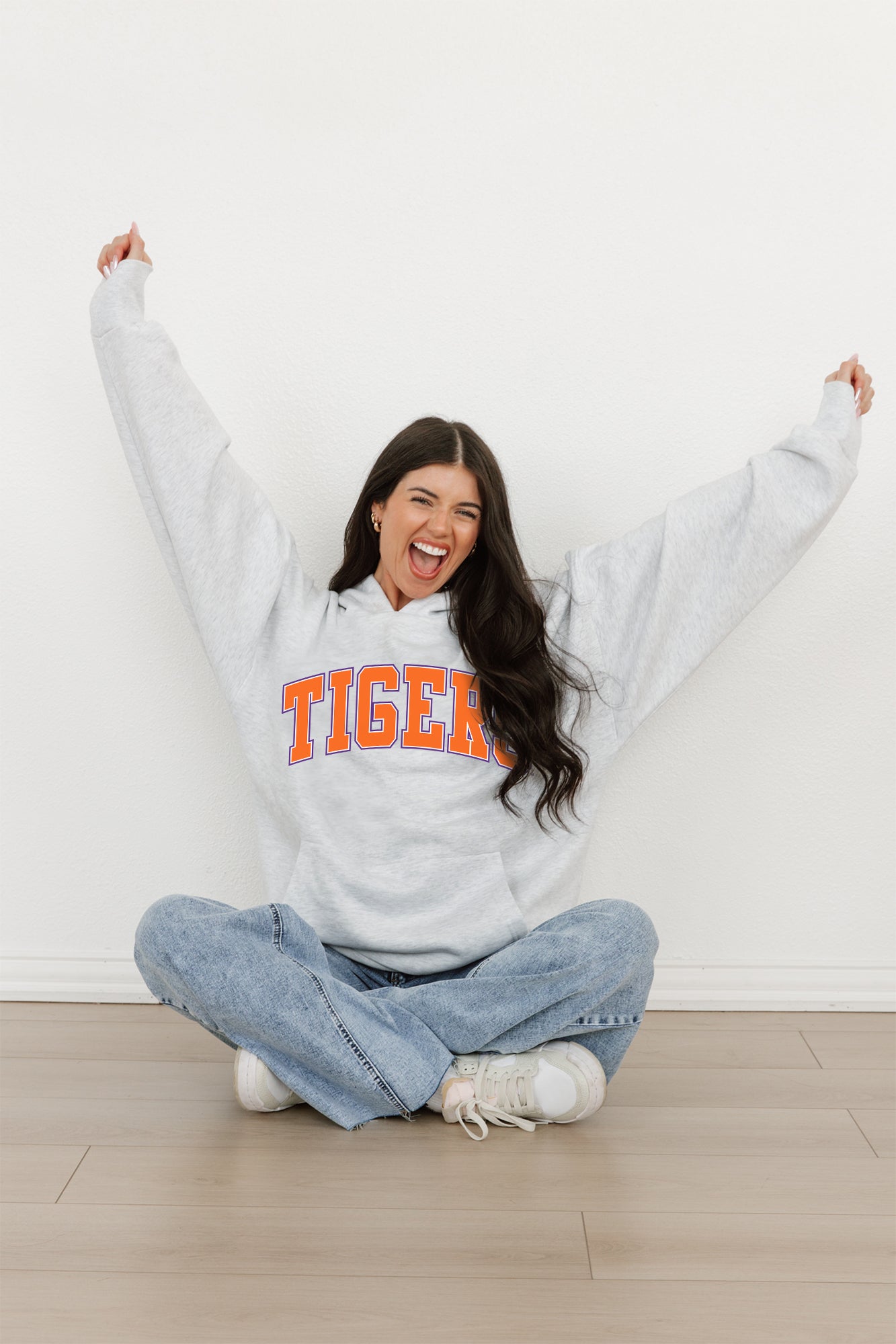 CLEMSON TIGERS Winning Look Oversized Hoodie By Madi Prewett Troutt