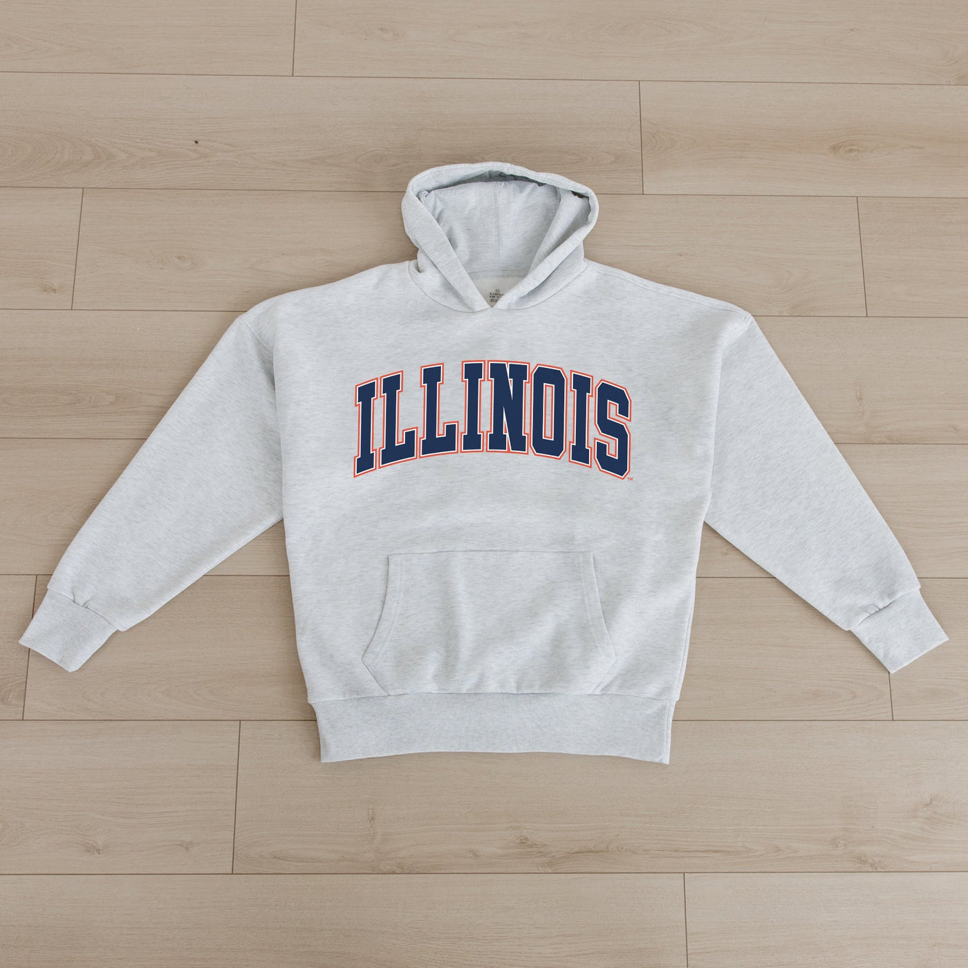 ILLINOIS FIGHTING ILLINI Winning Look Oversized Hoodie By Madi Prewett Troutt