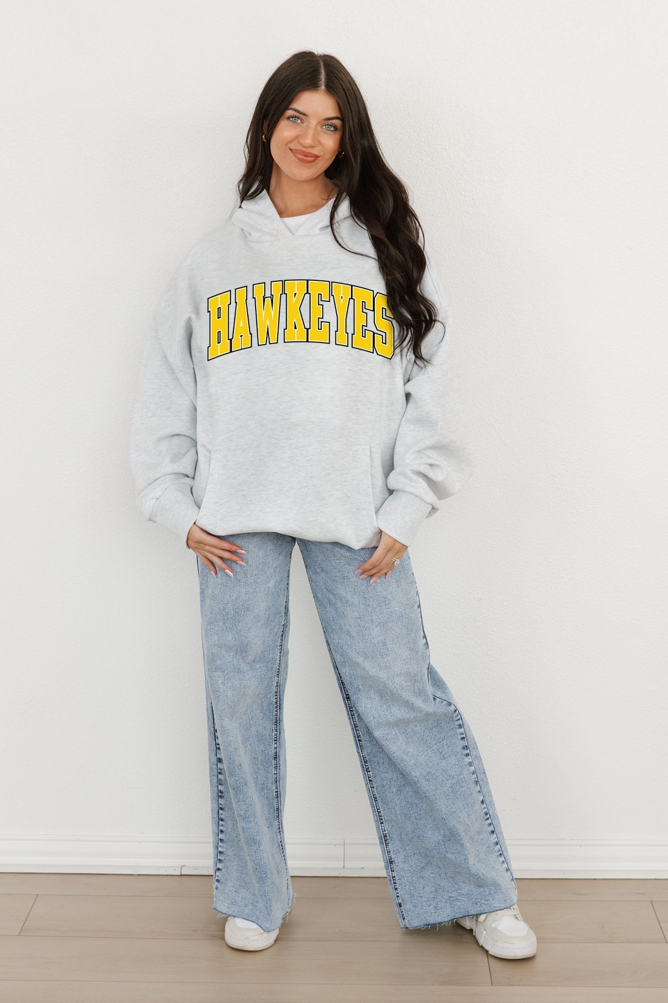 IOWA HAWKEYES Winning Look Oversized Hoodie By Madi Prewett Troutt