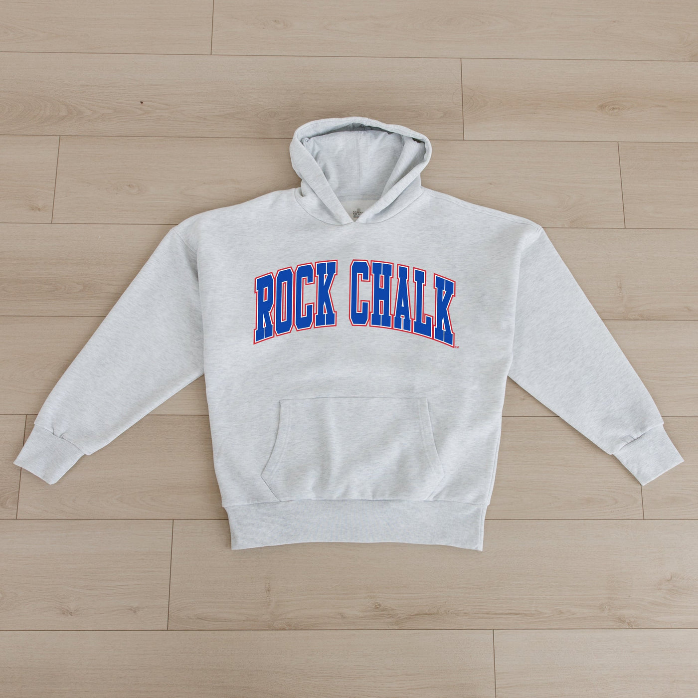 KANSAS JAYHAWKS Winning Look Oversized Hoodie By Madi Prewett Troutt