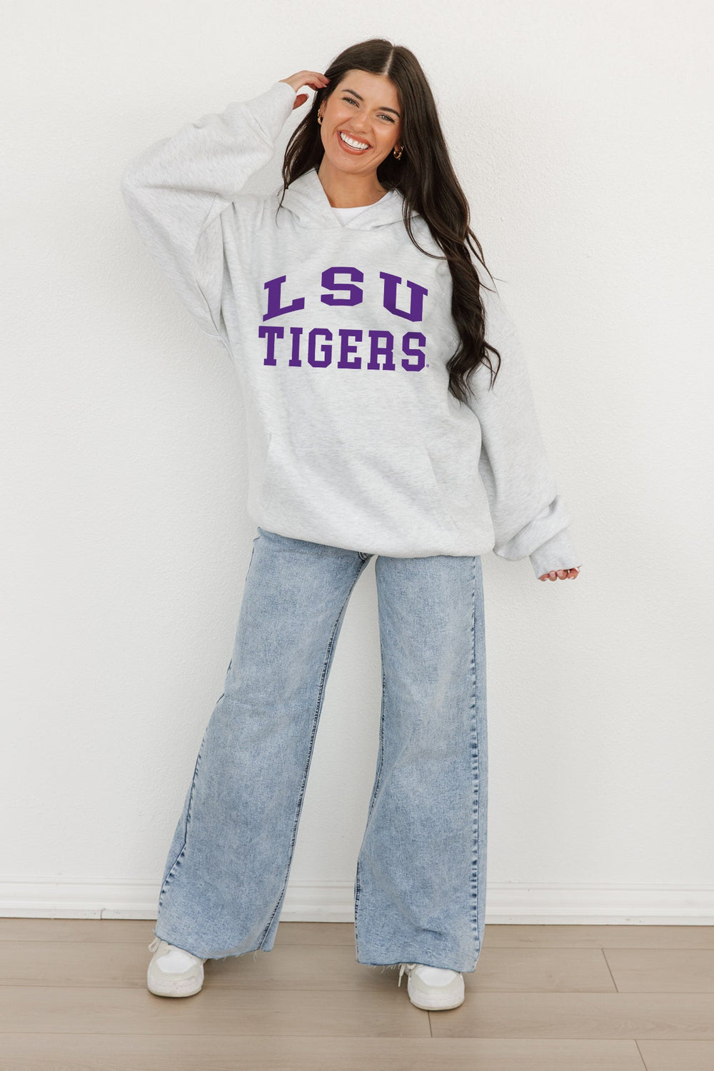 LSU TIGERS All-Star Style Oversized Hoodie By Madi Prewett Troutt