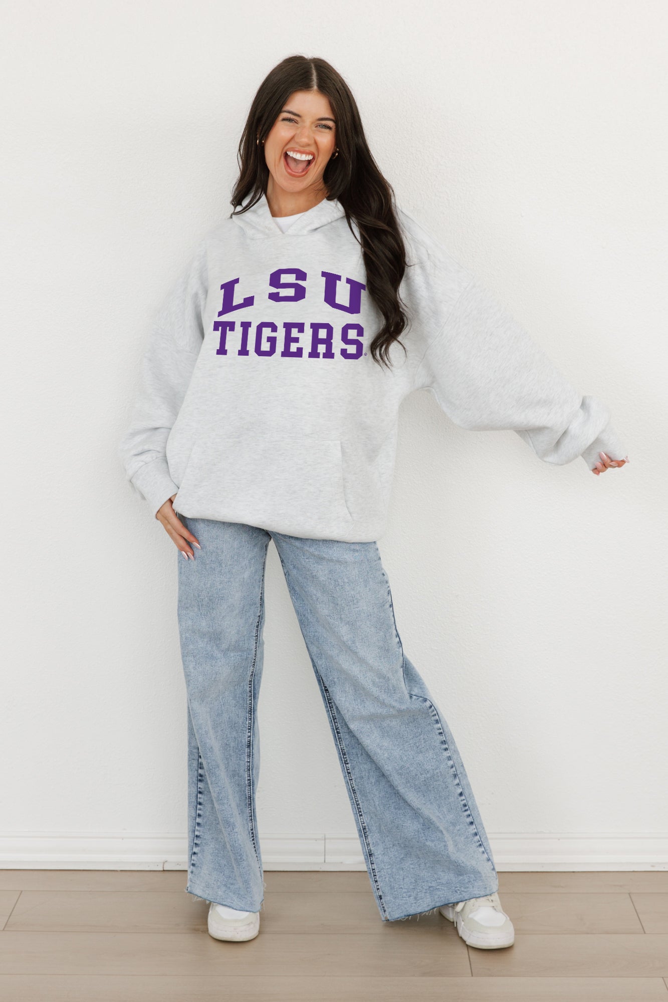 LSU TIGERS All-Star Style Oversized Hoodie By Madi Prewett Troutt