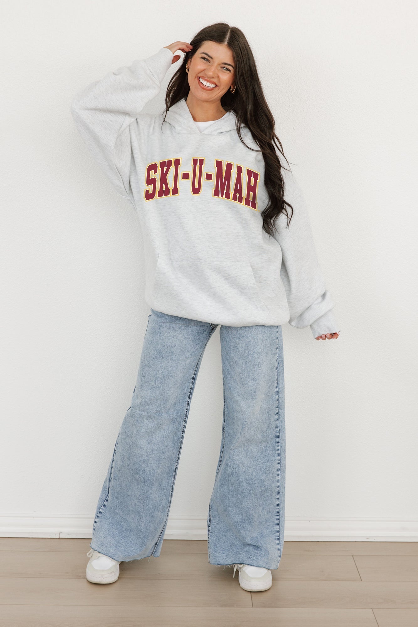 MINNESOTA GOLDEN GOPHERS Winning Look Oversized Hoodie By Madi Prewett Troutt