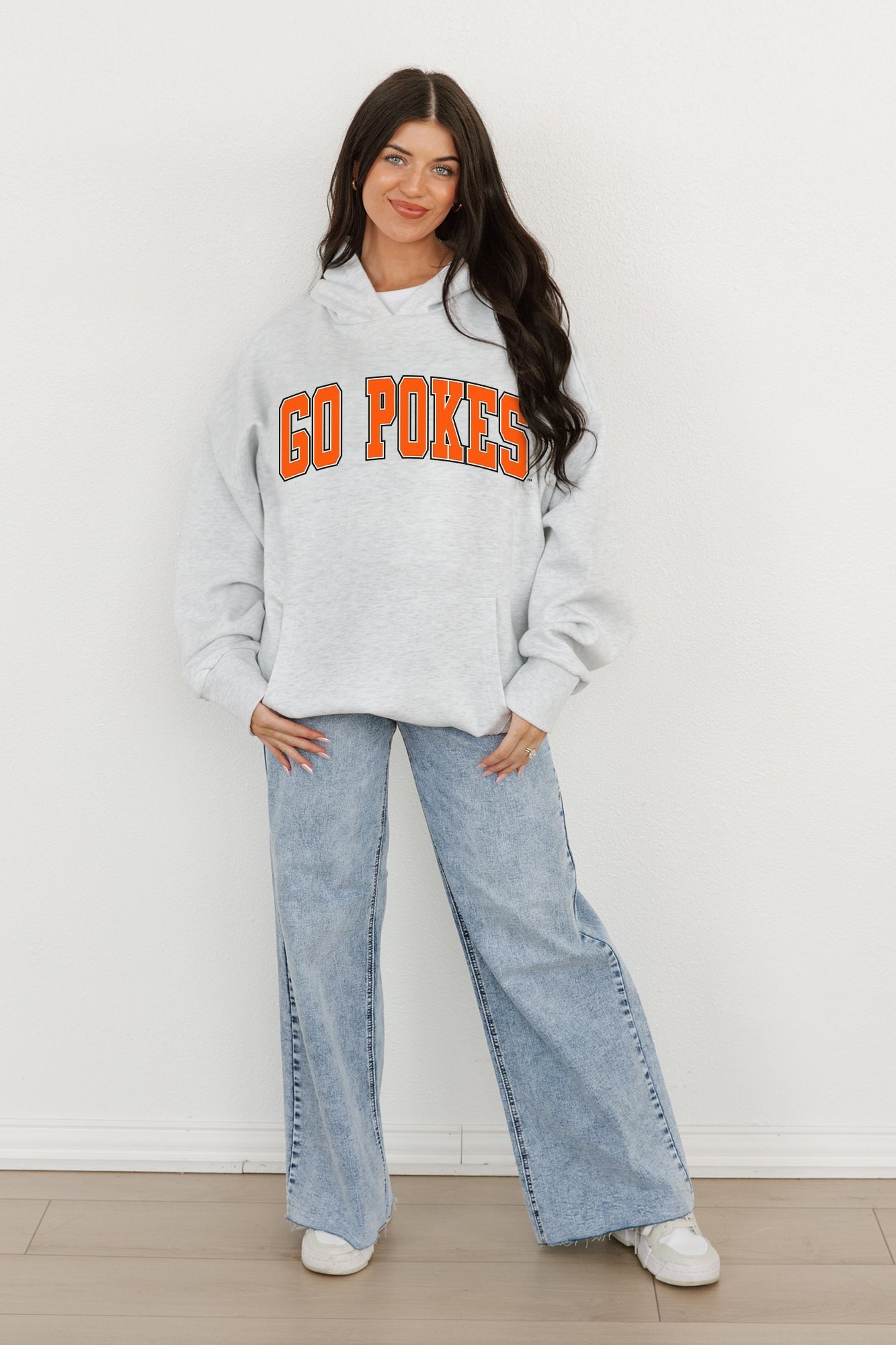 OKLAHOMA STATE COWBOYS Winning Look Oversized Hoodie By Madi Prewett Troutt