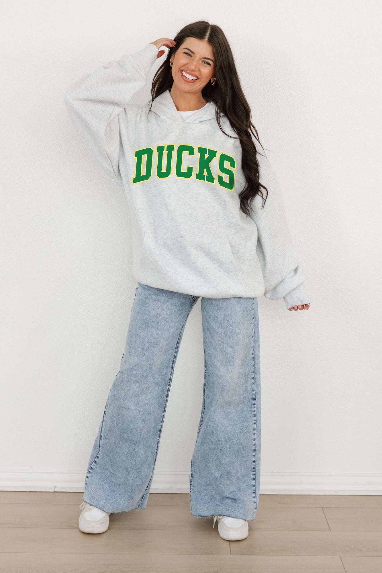 OREGON DUCKS Winning Look Oversized Hoodie By Madi Prewett Troutt