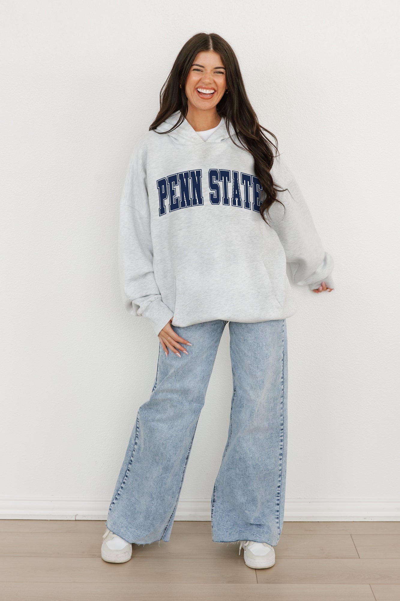 PENN STATE NITTANY LIONS Winning Look Oversized Hoodie By Madi Prewett Troutt