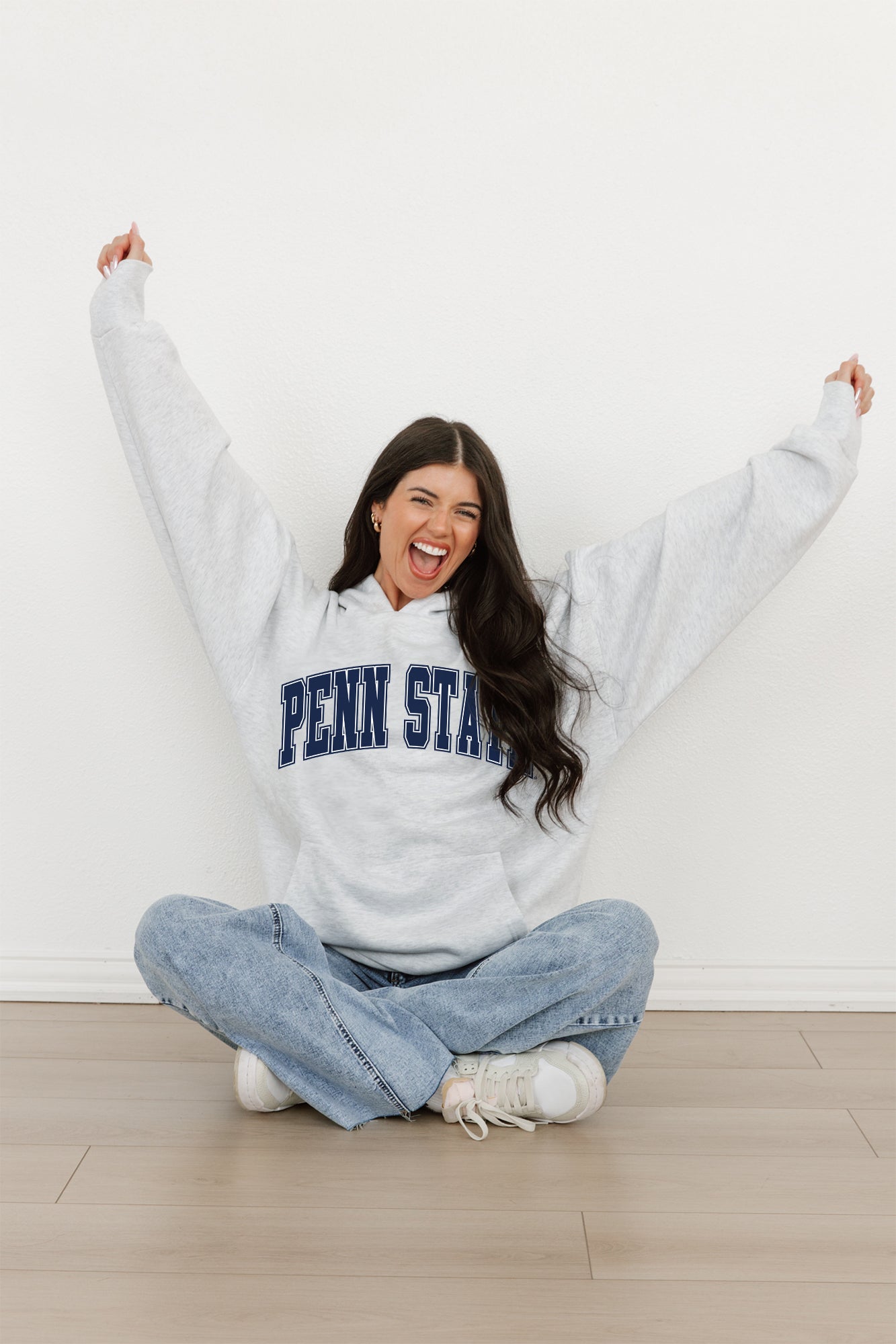 PENN STATE NITTANY LIONS Winning Look Oversized Hoodie By Madi Prewett Troutt
