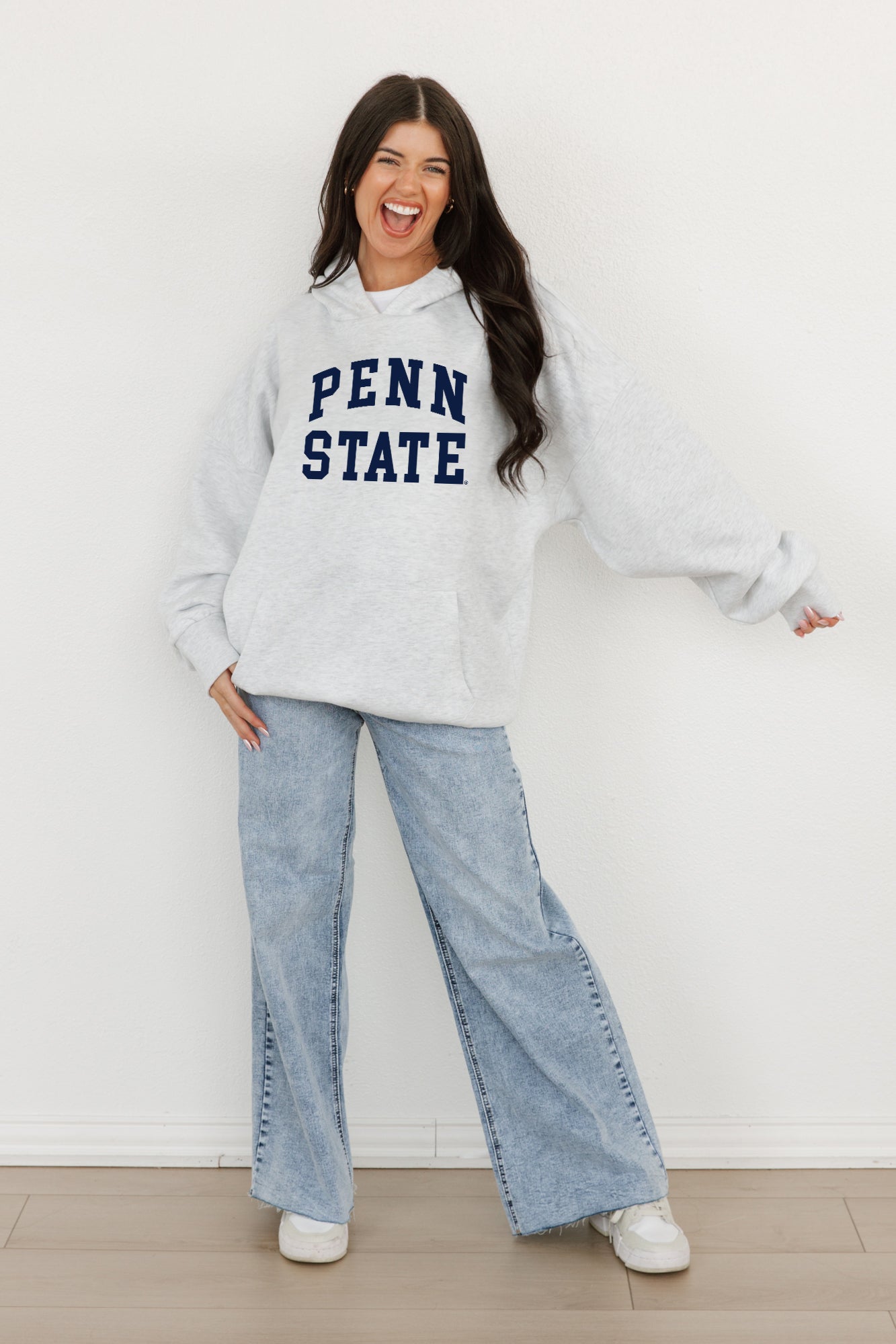 PENN STATE NITTANY LIONS All-Star Style Oversized Hoodie By Madi Prewett Troutt