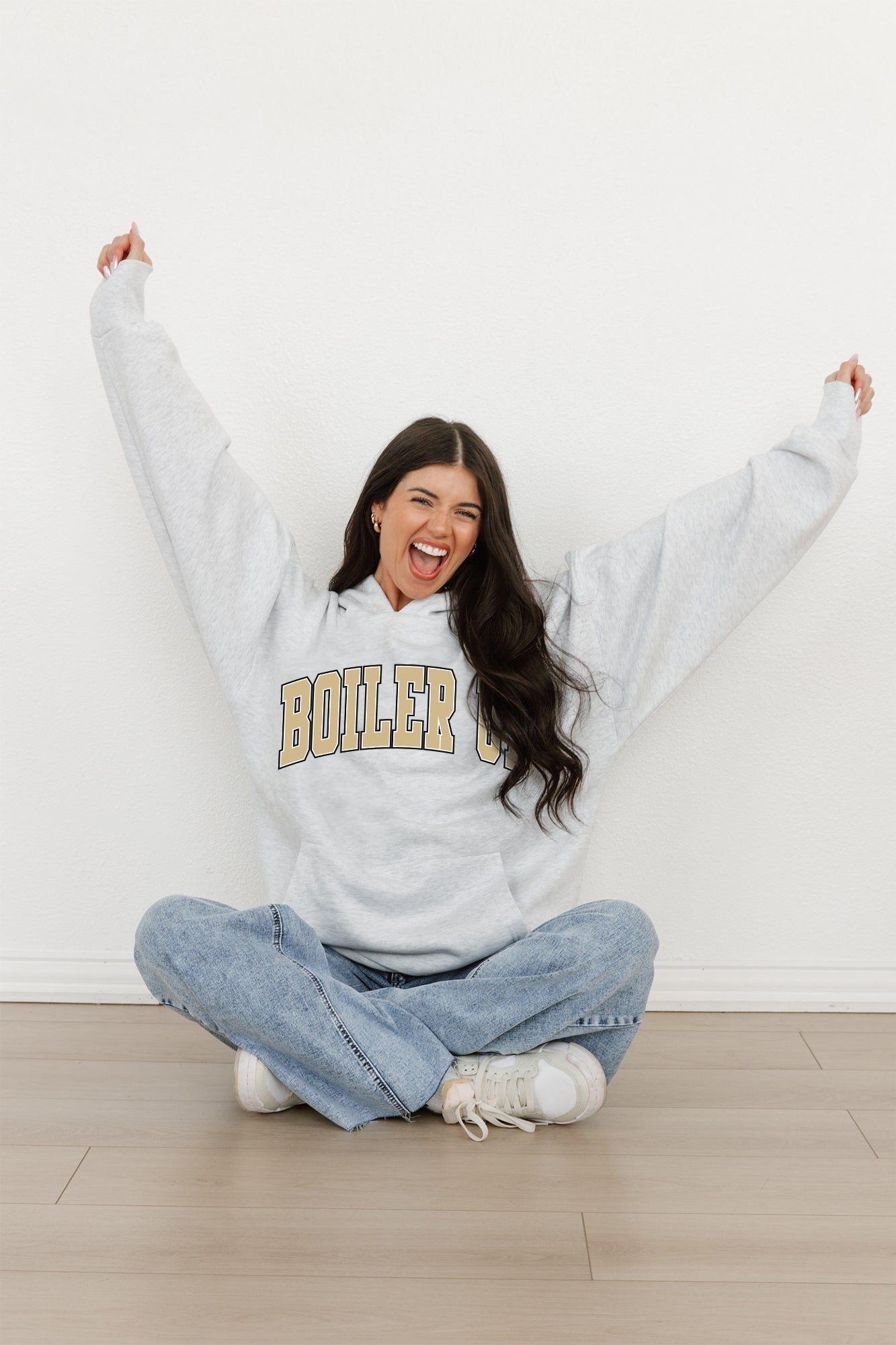PURDUE BOILERMAKERS Winning Look Oversized Hoodie By Madi Prewett Troutt