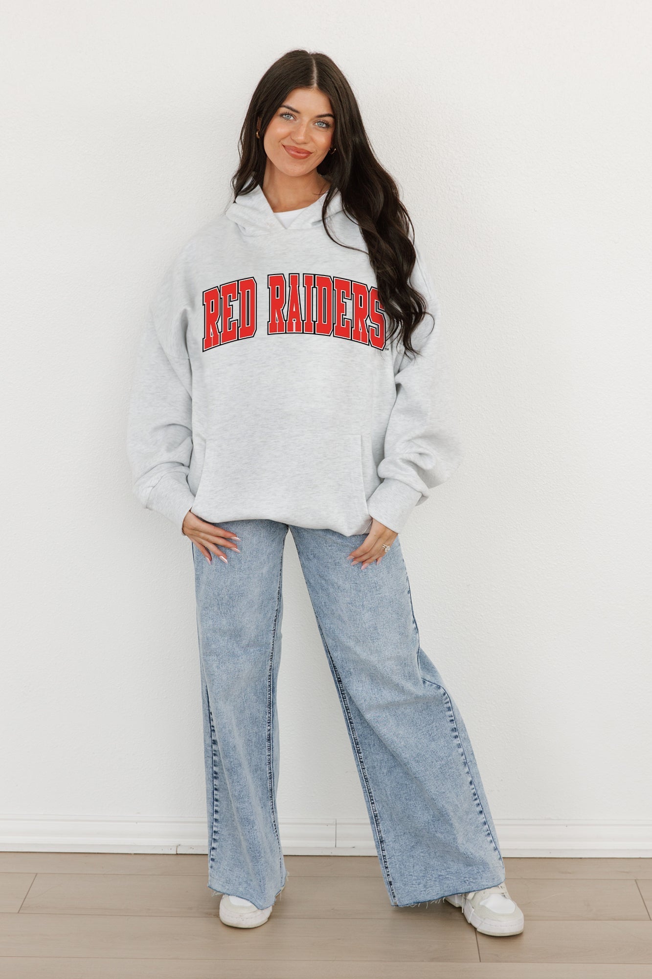 TEXAS TECH RED RAIDERS Winning Look Oversized Hoodie By Madi Prewett Troutt