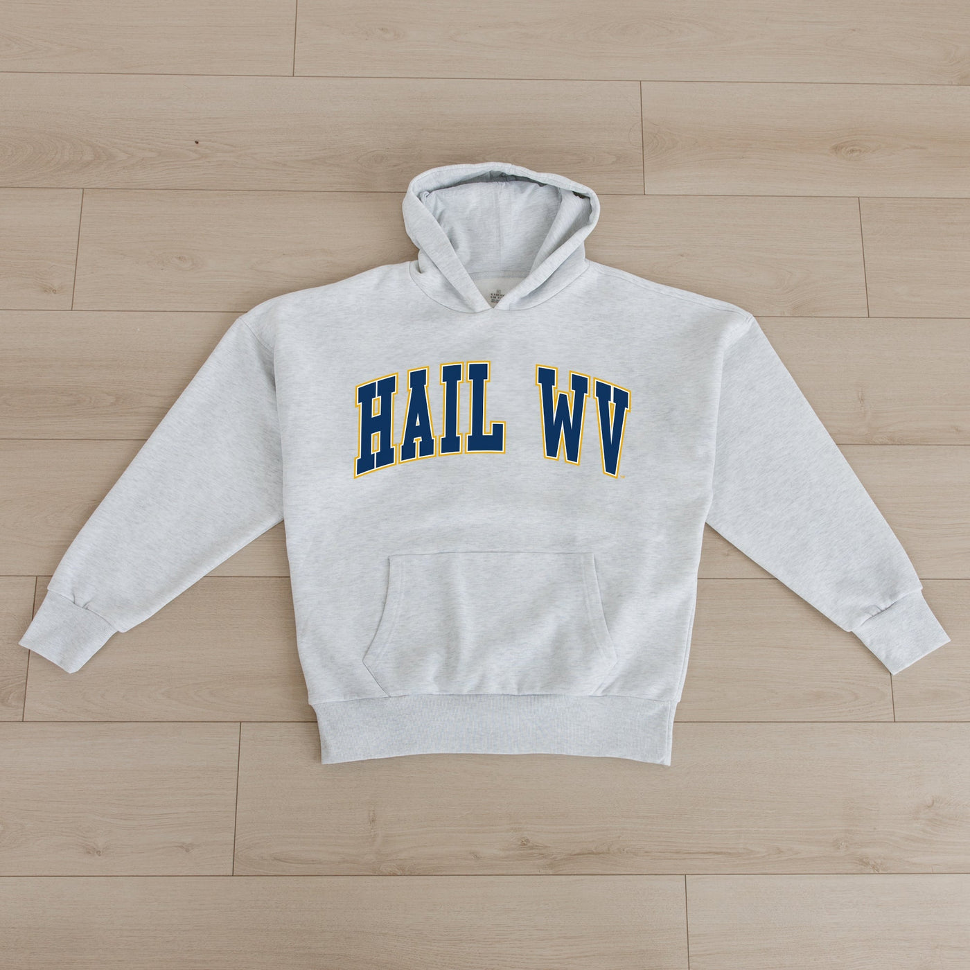 WEST VIRGINIA MOUNTAINEERS Winning Look Oversized Hoodie By Madi Prewett Troutt