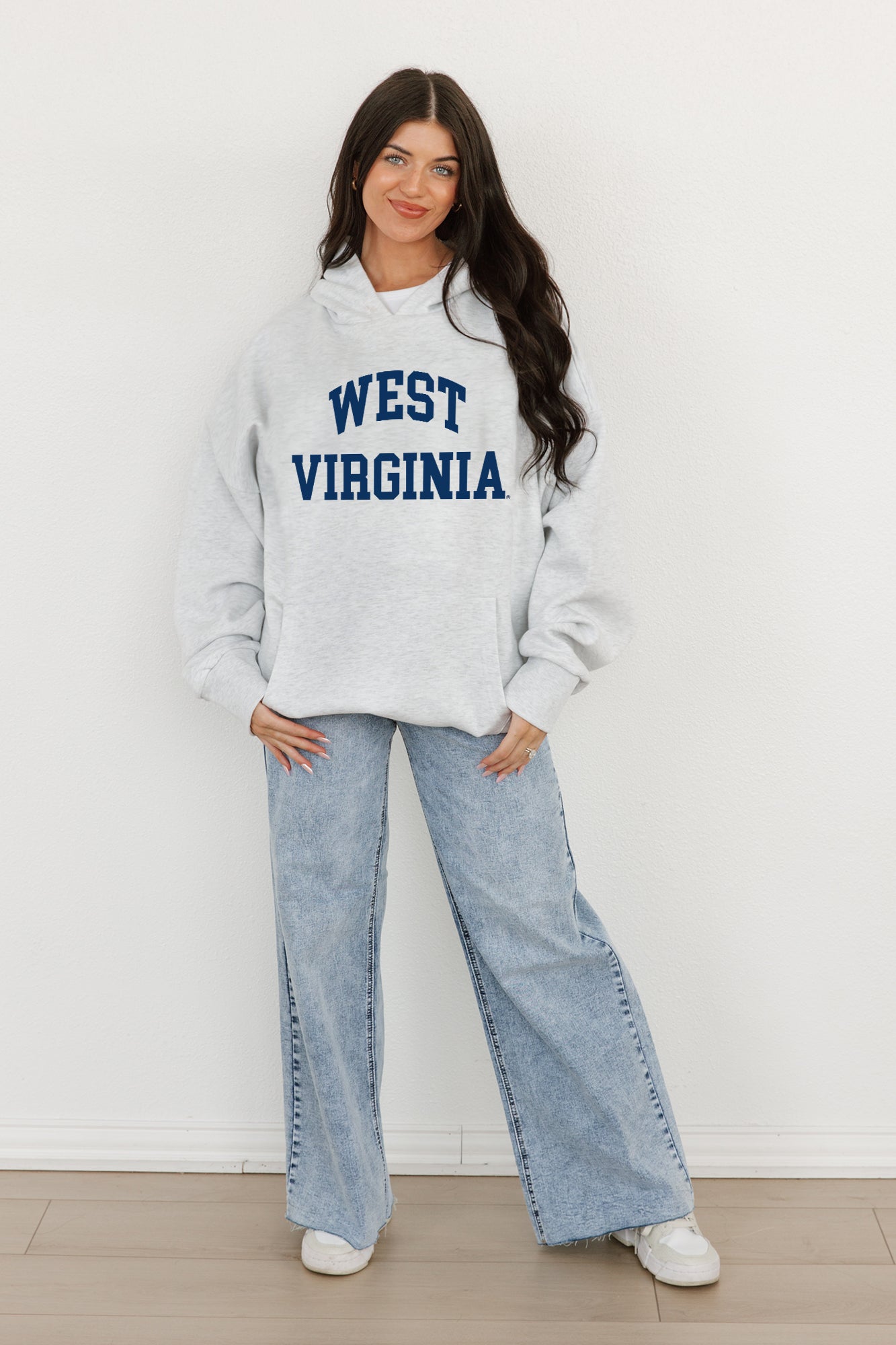 WEST VIRGINIA MOUNTAINEERS All-Star Style Oversized Hoodie By Madi Prewett Troutt